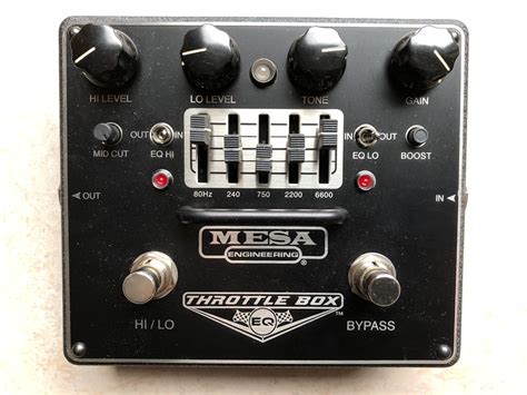 throttle box mesa boogie